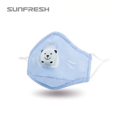 en149 children's cloth air anti odor smog half face cover dust mask